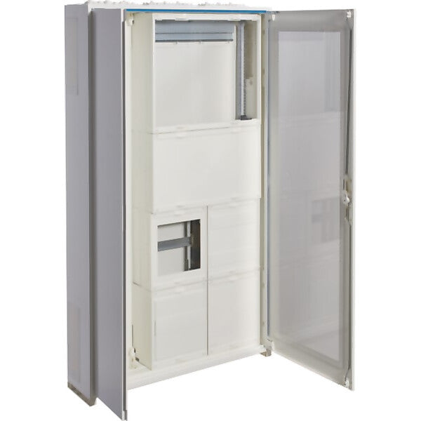 Hager Wandlermessschrank Univ.N Gr2,RfZ+APZ, li leer FP93W15N-L